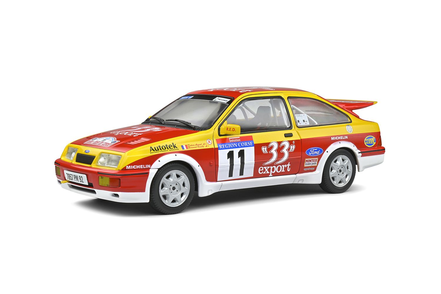 1:18 Solido - Ford Sierra Cosworth RS #11 Tour De Corse 1987