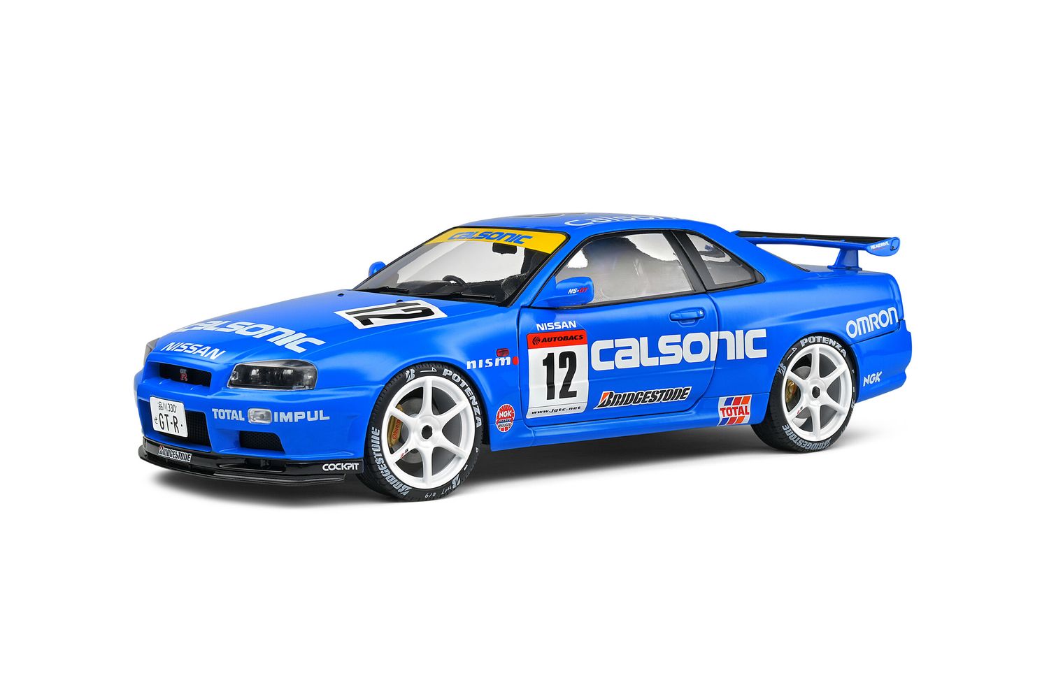 1:18 Solido - Nissan GT-R R34 Streetfighter Calsonic Tribute 2000