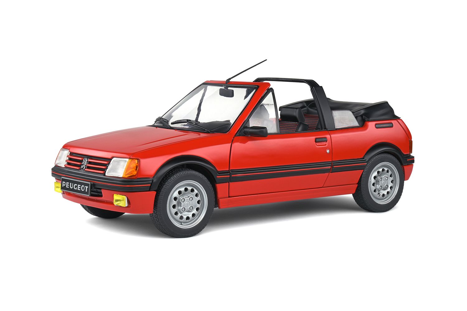 1:18 Solido - Peugeot 205 GTI MK1 Cabrio 1989 Rot