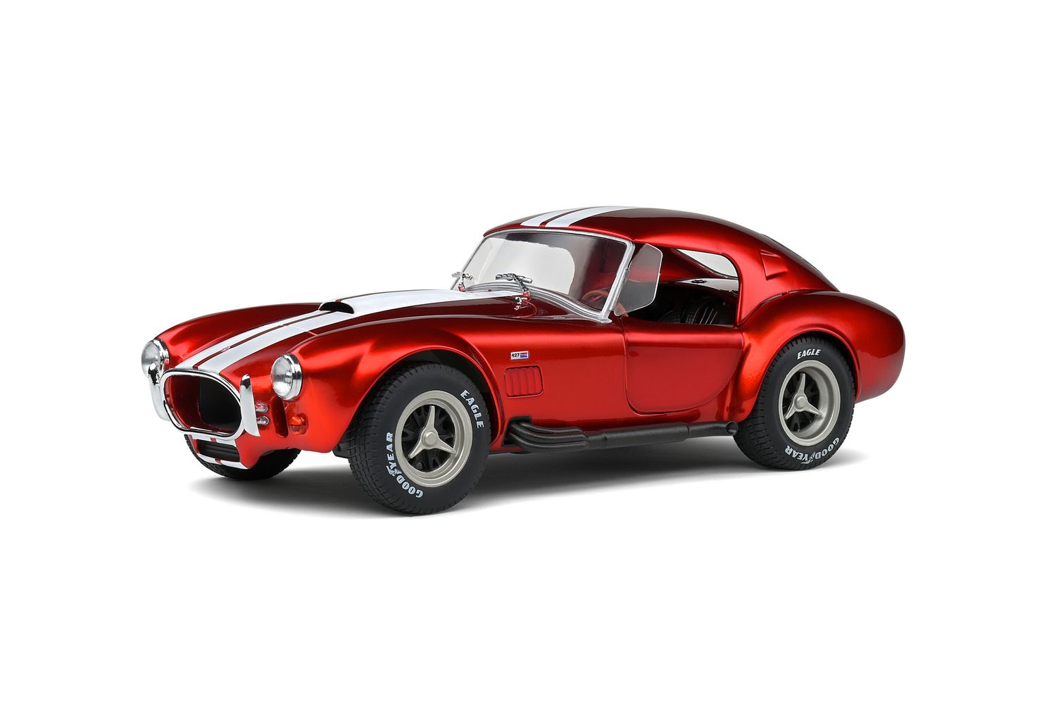 1:18 Solido - Shelby Cobra 427 S/C MKII Spider Hart Top 1965 Metallic Red