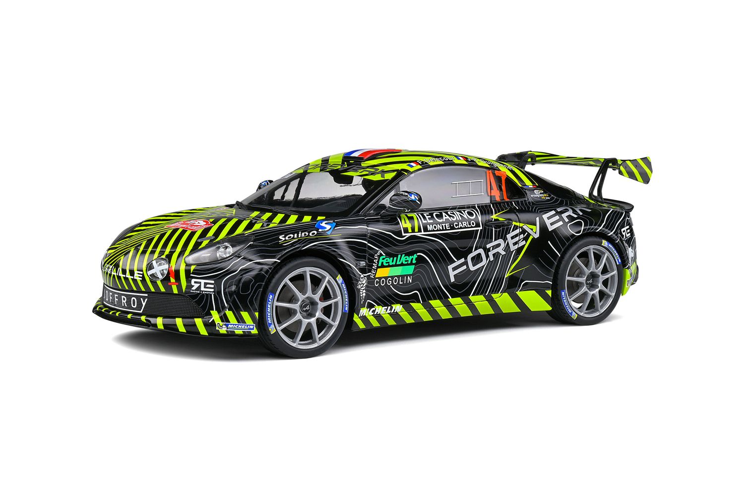 1:18 Solido - Renault Apline A110 Rally #47 Monte Carlo 2022