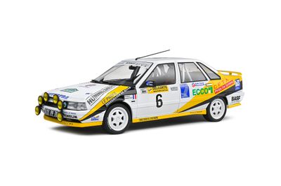 1:18 Solido - Renault R21 Turbo MKII GR.A #6 Rally Charlemagne 1991