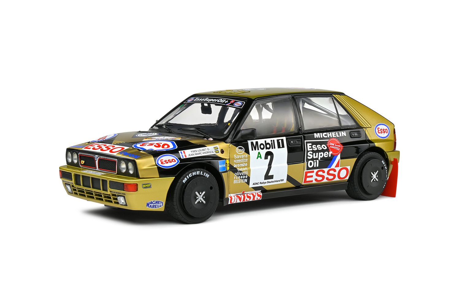 1:18 Solido - Lancia delte HF Inetrale #2 ADAC Rally Deutschland 1989