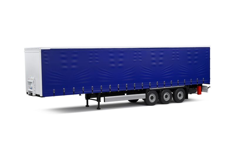 1:24 Solido - Trailer for Truck Blue 1:24 Solido - Trailer for Truck Blue