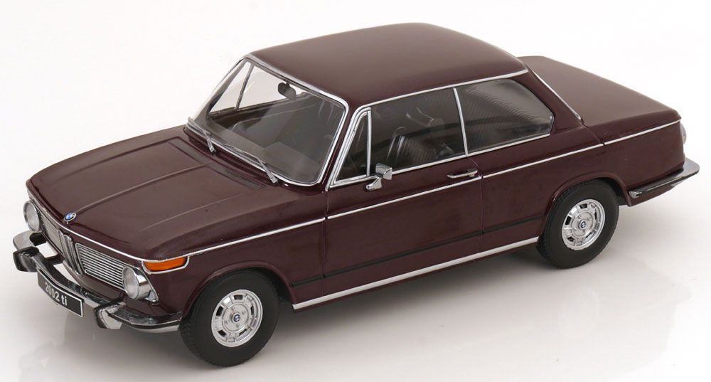 1:18 KK Scale - BMW 2002 ti 1:Serie 1971 dunkelrot