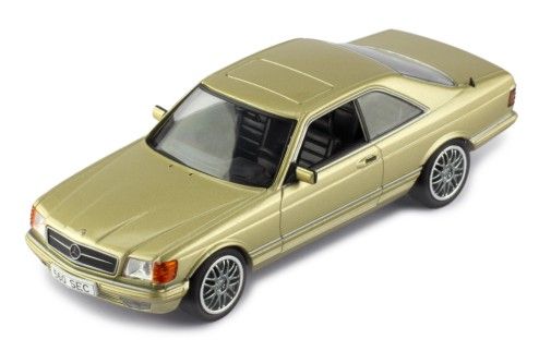 1:43 Ixo - Mercedes 500 SEC, metallic-beige, 1981 1:43 Ixo - Mercedes 500 SEC, metallic-beige, 1981
