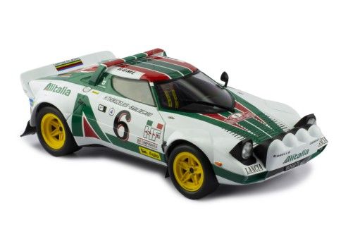 1:18 Ixo - Lancia Stratos HF, No.6, Alitalia, Rallye WM, Rallye Monte Carlo, B.Waldegard/H.Thorszelius, 1976