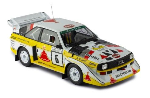 1:18 Ixo - Audi Sport quattro S1 E2, No.6, 1000 Lakes Rally, H.Mikkola/A.Hertz, 1985