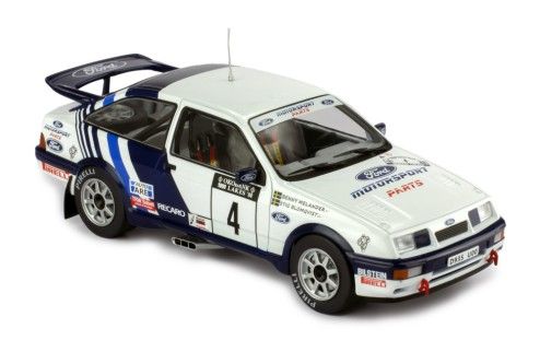 1:24 Ixo - Ford Sierra RS Cosworth, No.4, 1000 Lakes Rallye, S.Blomqvist/B.Melander, 1988