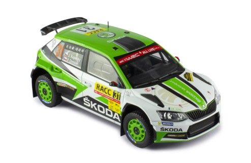 1:24 Ixo - Skoda Fabia R5, No.31, Rally Catalunya, J.Kopecky/P.Dersler, 2018