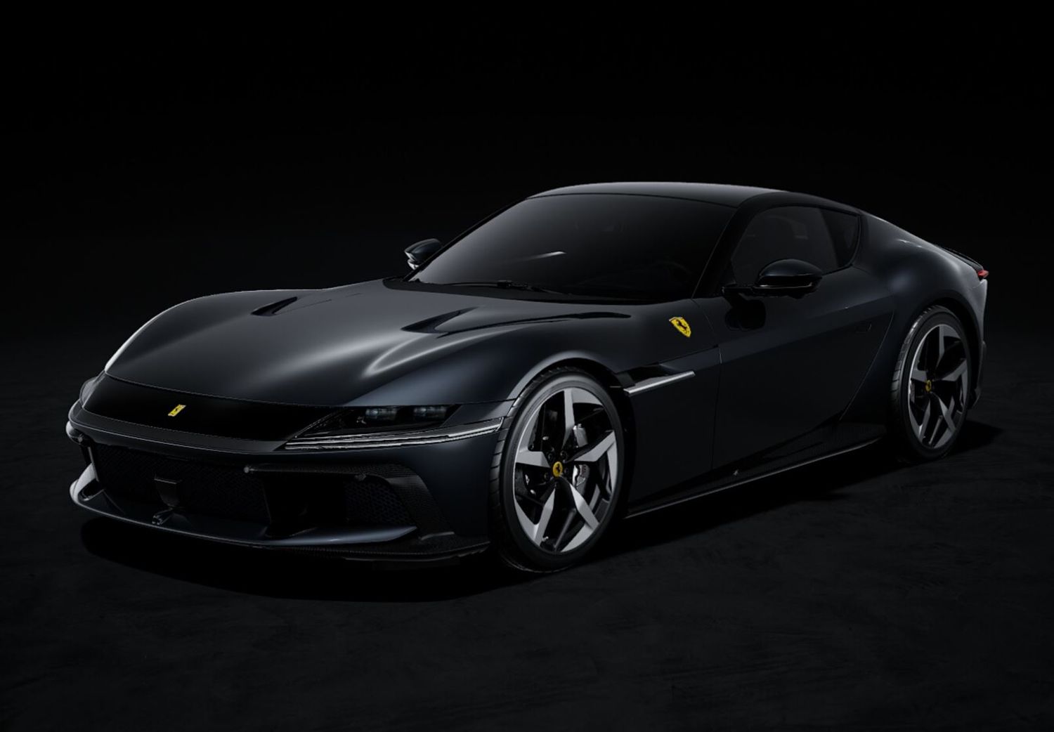1:18 BBR - Ferrari 12Cilindri Coupe Purosangue Black