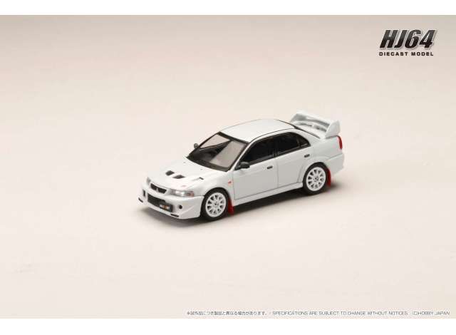 1:64 Hobby Japan - 2000 Mitsubishi Lancer RS Evolution 6 Monte Carlo Edition, scortia white