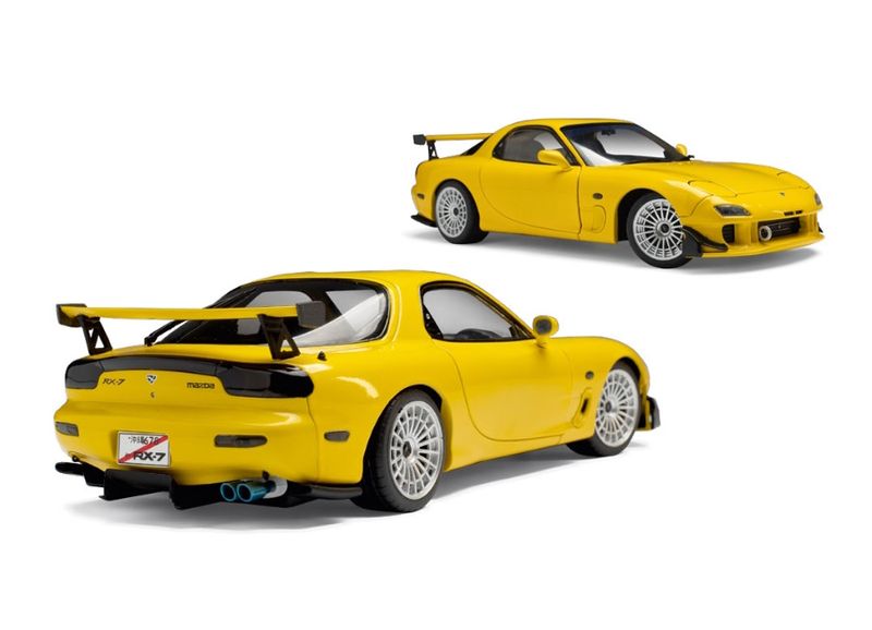 1:18 Solido - Mazda RX-7 FD RS Streetfighters Yellow 1994