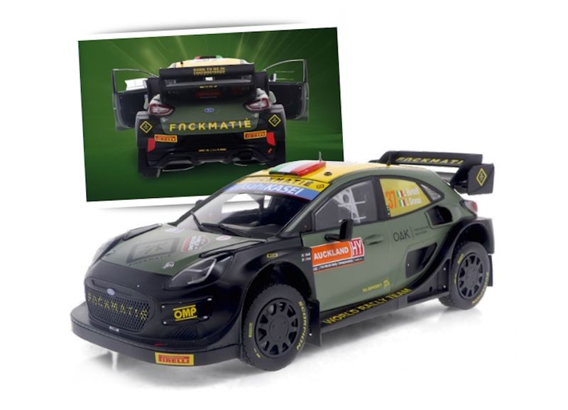 1:18 Solido -  Ford Puma Rally1 2022 Rally New-Zealand Bertelli/Scattolin #37