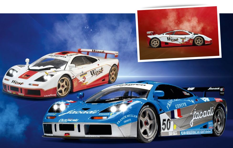 1:18 Solido - McLaren F-1 GTR BMW V12 Team West #8 BPR GT Endurance 1995 John Nielsen - Thomas Bscher