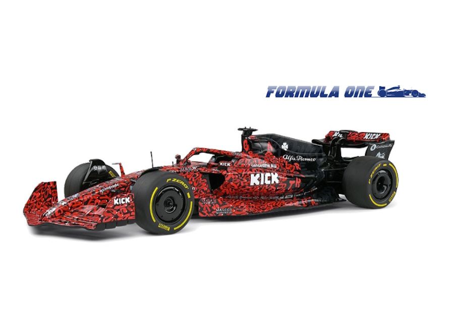 1:18 Solido - Alfa Romeo F1 C43 Team X Boggie Art #0 Seasion 2023