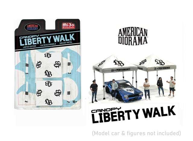 1:64 American Diorama - Liberty Walk Canopy set