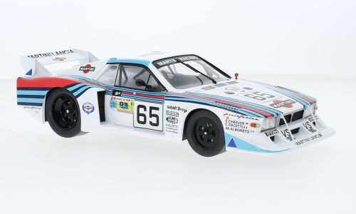 1:18 MCG - Lancia Beta Montecarlo Gr.5, No.65, Martini Racing, Martini, 24h Le Mans, M.Alboreto/E.Cheever/C.Facetti, 1981