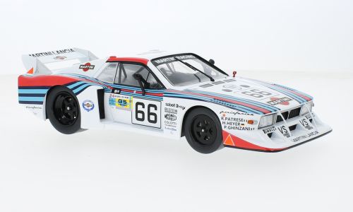 1:18 MCG - Lancia Beta Montecarlo Gr.5, No.66, Martini Racing, Martini, 24h Le Mans, R.Patrese/H.Heyer/P.Ghinzani, 1981