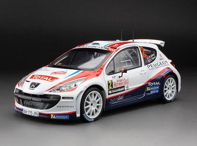 1:18 Sunstar - Peugeot 207 S2000 #2 Rally Montecarlo 2011 Petter Solberg - Chris Patterson