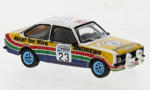 1:87 Brekina - Ford Escort RS 1800, No.23, Rallye RAC Lombard, R.Brookes, 1977