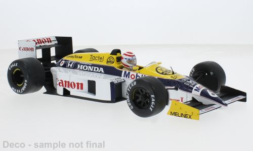 1:18 MCG - Williams FW11, No.6, Canon Williams Honda Team, Formel 1, GP Brasilien, N.Piquet, 1986