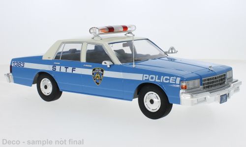 1:18 MCG - Chevrolet Caprice, NYPD - New York Police Department, 1987