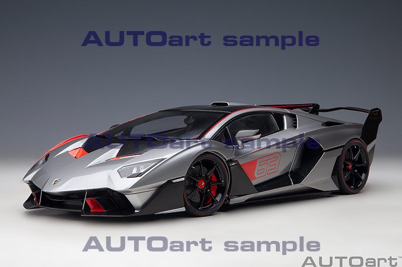 1:18 Autoart - Lamborghini SC18 Alston (Daytona Grey)