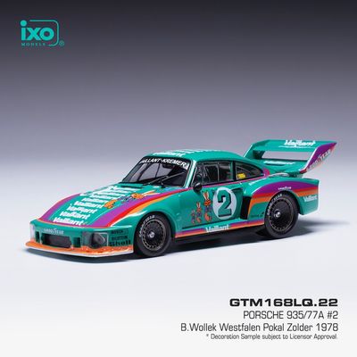 1:43 Ixo - Porsche 935/77A, No.2, Zolder Westfalen, B.Wollek, 1978 1:43 Ixo - Porsche 935/77A, No.2, Zolder Westfalen, B.Wollek, 1978