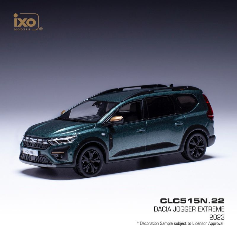 1:43 Ixo - Dacia Jogger Extreme, metallic-grün, 2023 1:43 Ixo - Dacia Jogger Extreme, metallic-grün, 2023