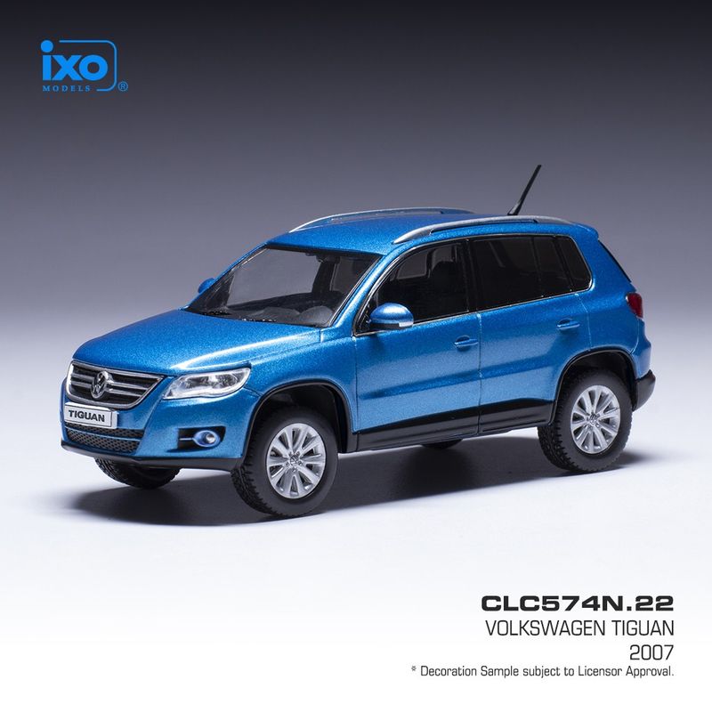1:43 Ixo - VW Tiguan, metallic-blau, 2007 1:43 Ixo - VW Tiguan, metallic-blau, 2007