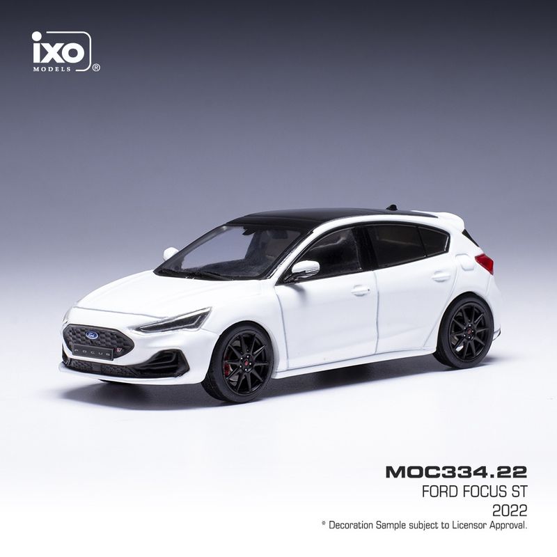 1:43 Ixo - Ford Focus ST, weiss, 2022 1:43 Ixo - Ford Focus ST, weiss, 2022