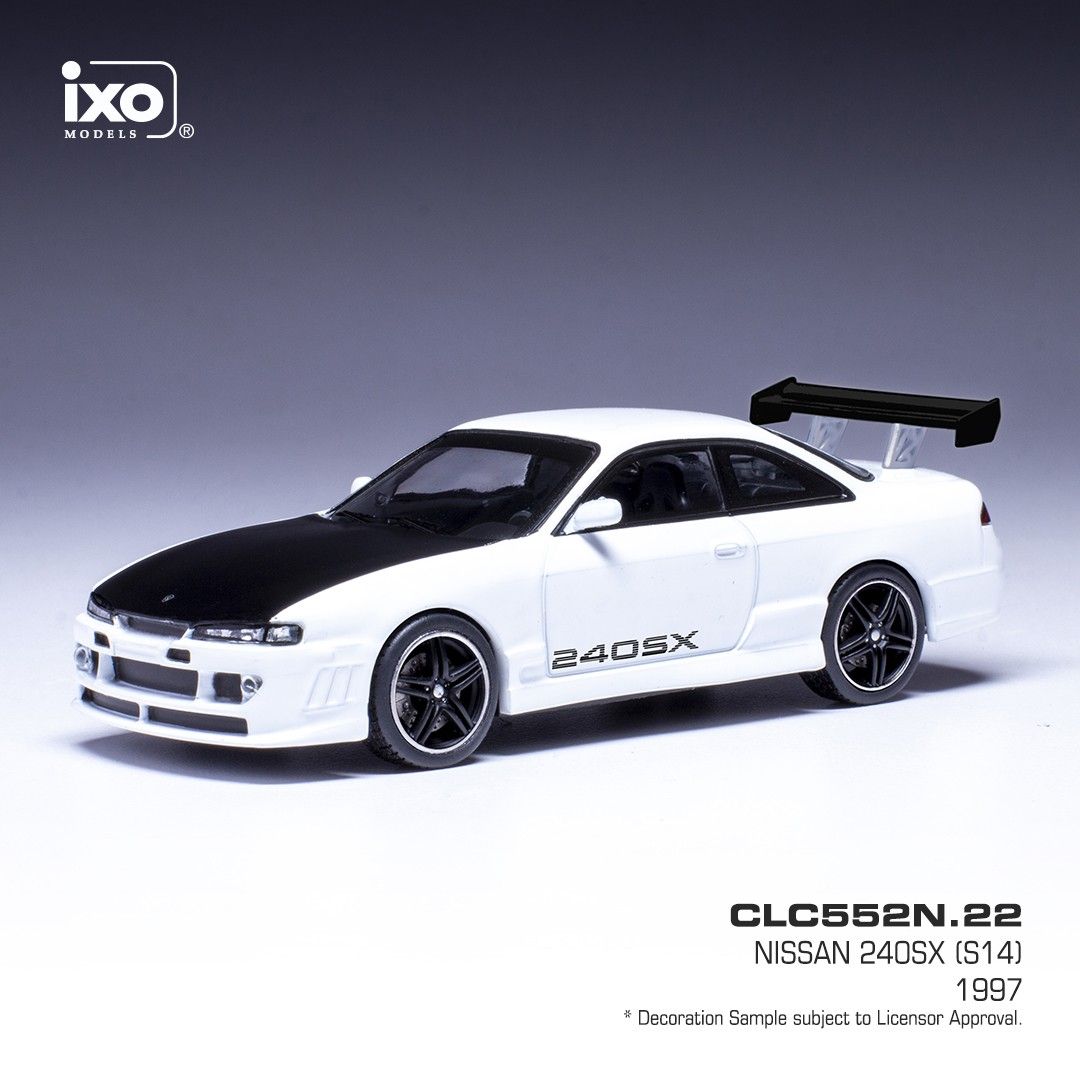 1:43 Ixo - Nissan 240 SX, weiss, 1997