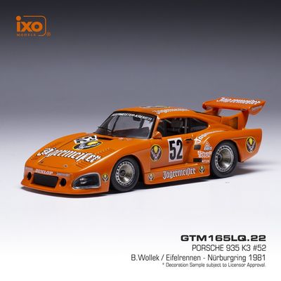 1:43 Ixo - Porsche 935 K3, No.52, Kremer Racing, Jägermeister, DRM, Eifelrennen Nürburgring, B.Wollek, 1981