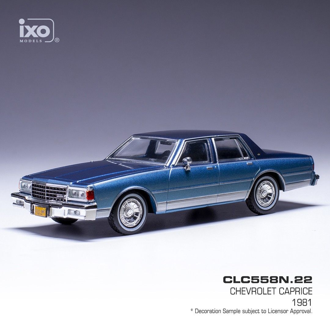 1:43 Ixo - Chevrolet Caprice, hellblau, 1981