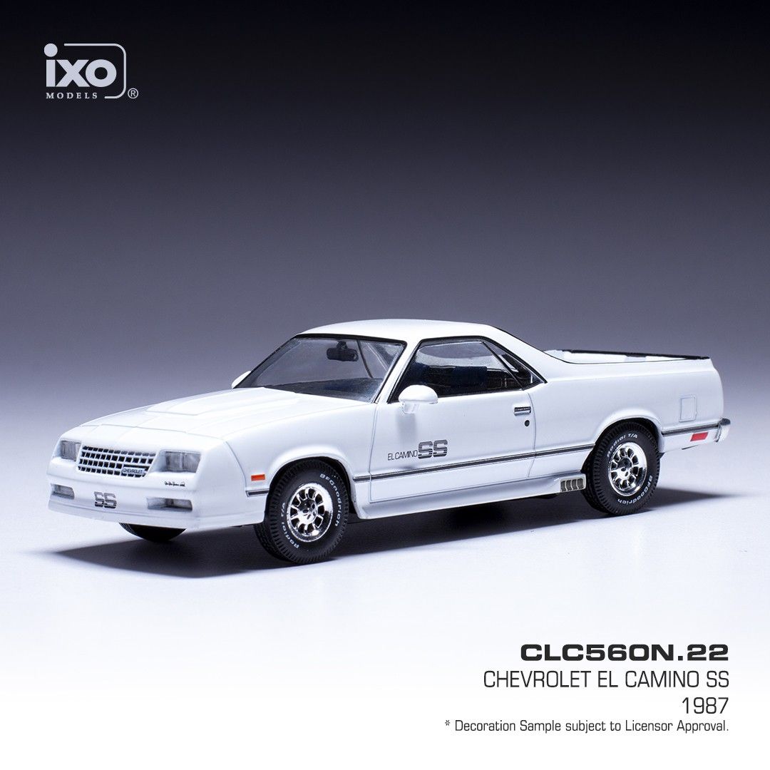 1:43 Ixo - Chevrolet El Camino SS, weiss, 1987