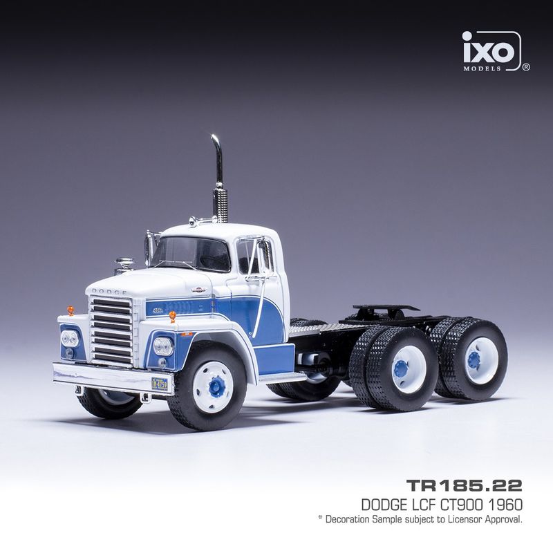 1:43 Ixo - Dodge LCF CT 9000, weiss/blau, 1960