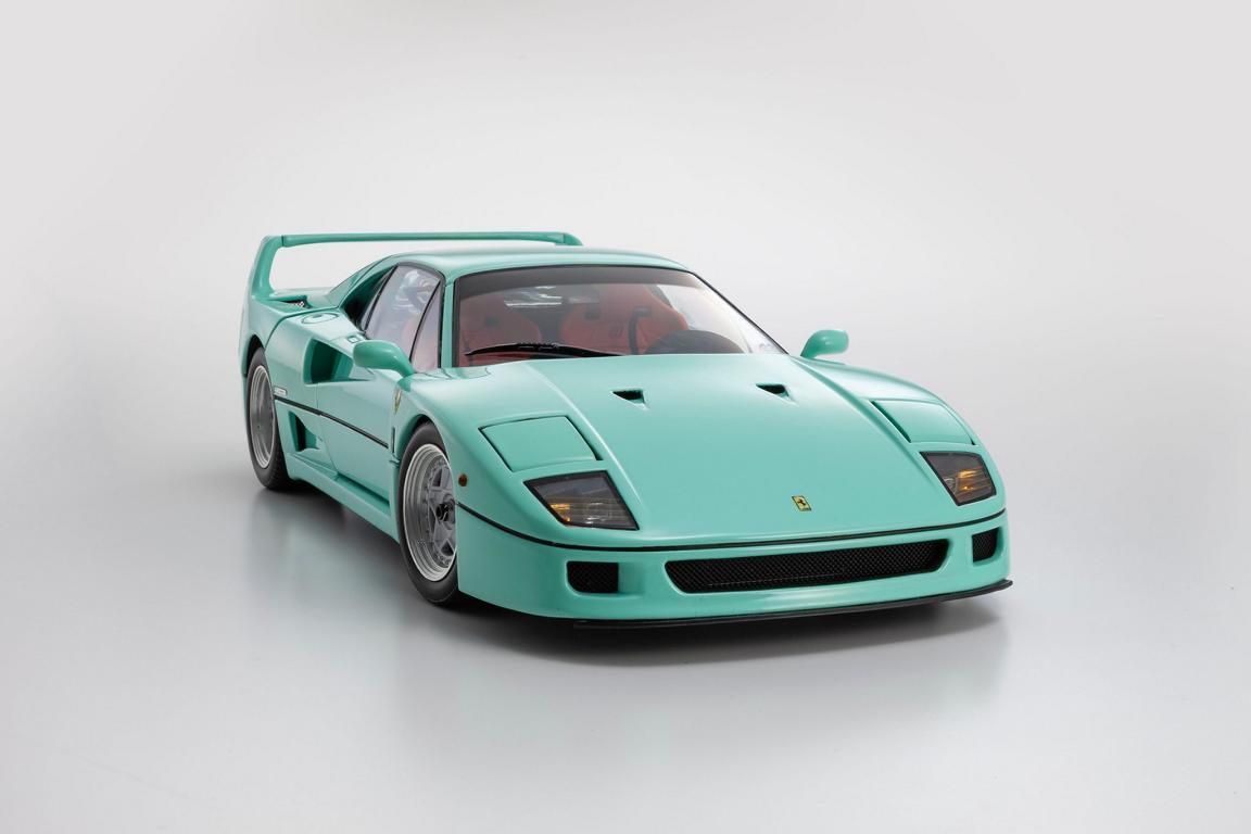 1:18 Kyosho - Ferrari F40 Mint Green 1987