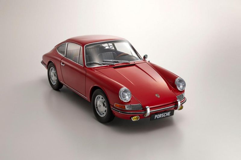 1:18 Kyosho - 1964 Porsche 911 901 Coupe Sign Red