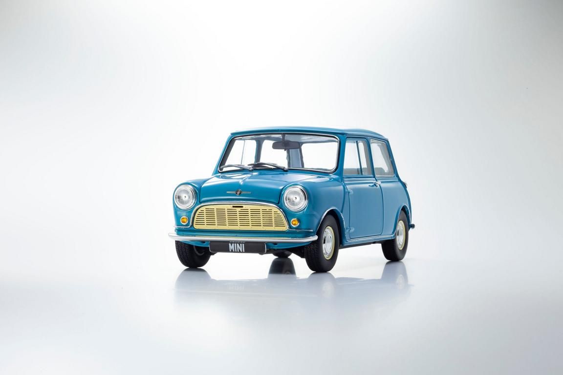 1:18 Kyosho - Morris Mini Minor 1964 Clipper Blue