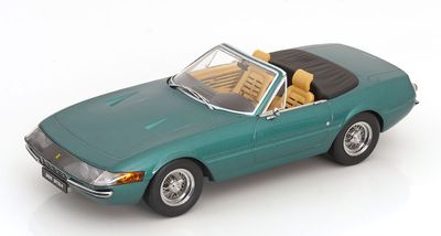 1:18 KK Scale - Ferrari 365 GTS Daytona Cabrio 1.Serie 1969 grünmetallic