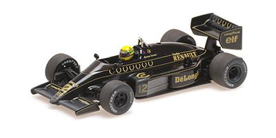 1:43 Minichamps - 1986 Lotus Renault 98T Ayron Senna, Dirty Version 1:43 Minichamps - 1986 Lotus Renault 98T Ayron Senna, Dirty Version