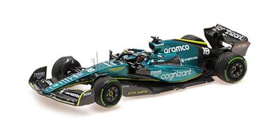 1:43 Minichamps - ASTON MARTIN ARAMCO COGNIZANT FORMULA ONE TEAM AMR22 – LANCE STROLL – SINGAPORE GP 2022