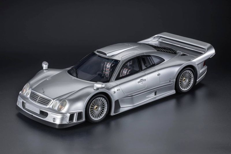 1:12 Top Marques - Mercedes AMG CLK-GTR Coupe Silber