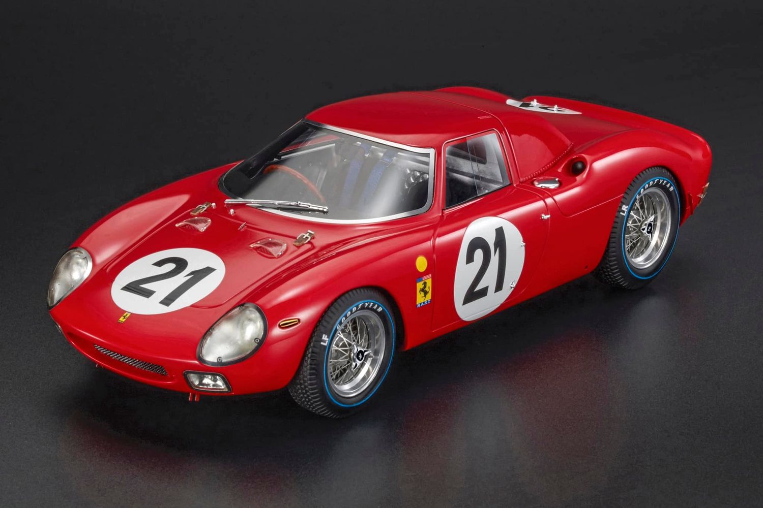 1:18 Top Marques - Ferrari 250LM (1965) N.A.R.T. - No.21 Masten Gregory/Jochen Rindt Winner 24 Hours of Le Mans 1965