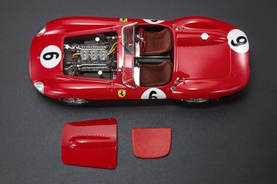 1:18 Top Marques - Ferrari 335S (1957) - #6 P.Hill / P. Collins - 24 Hours of Le Mans, Circuit de la Sarthe 1957 1:18 Top Marques - Ferrari 335S (1957) - #6 P.Hill / P. Collins - 24 Hours of Le Mans, Circuit de la Sarthe 1957