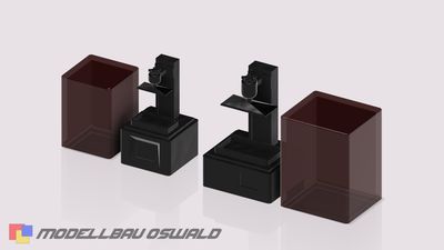STL Druck Datei - Elegoo Mars & Saturn 3D Drucker Set HES100x STL Druck Datei - Elegoo Mars & Saturn 3D Drucker Set HES100x