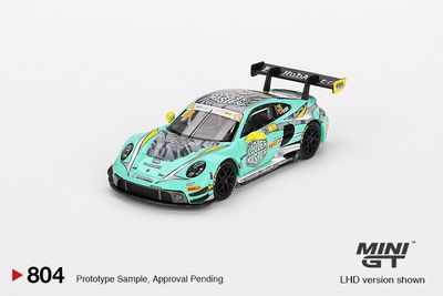 1:64 Mini GT - 2023 Porsche 911 (992) GT3 R #28 Hubauto Racing Macau Grand Prix