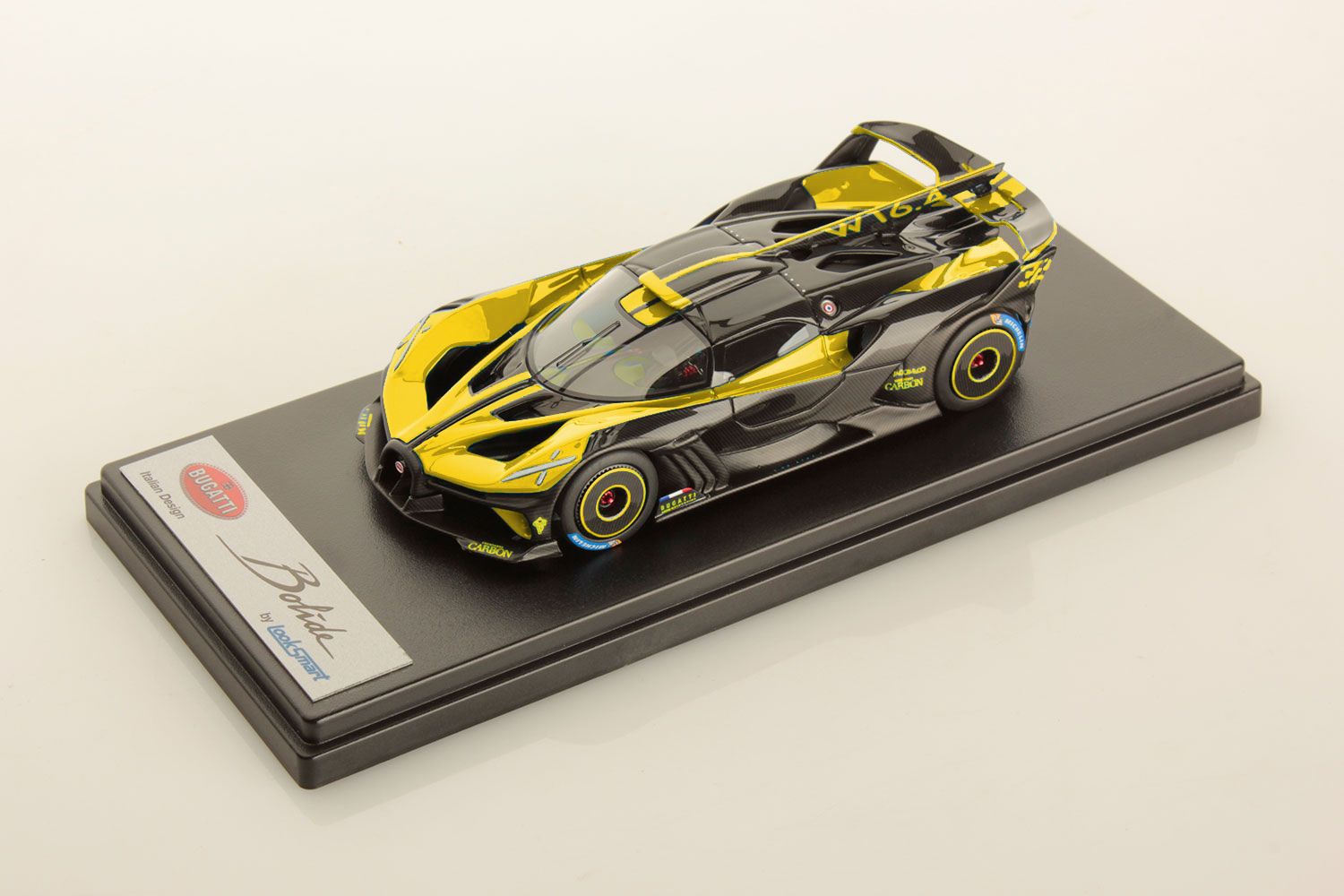 1:43 Looksmart - Bugatti Bolide Jaune Molsheim