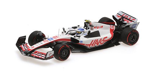 1:43 Minichamps - HAAS F1 TEAM VF-22 – MICK SCHUMACHER – BRAZILIAN GP 2022
